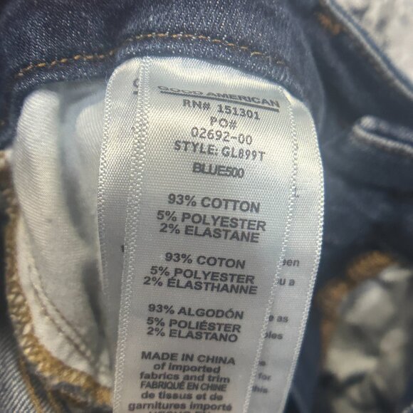 EUC Good American "Good Legs" Blue Jeggings Size 2/26 Waist - Picture 11 of 14